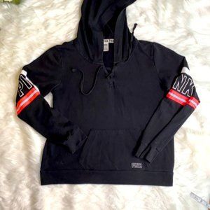 PINK  Victoria Secret Hoodie black size S